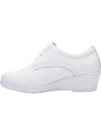 ZAPATO DE SERVICIO CON AGUJETA BLANCO SCHATZ COMFORT FLEX - Image 5