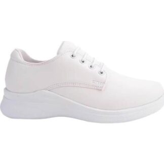 ZAPATO DE SERVICIO CON AGUJETA BLANCO SHOSH CONFORT