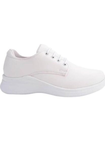 ZAPATO DE SERVICIO CON AGUJETA BLANCO SHOSH CONFORT