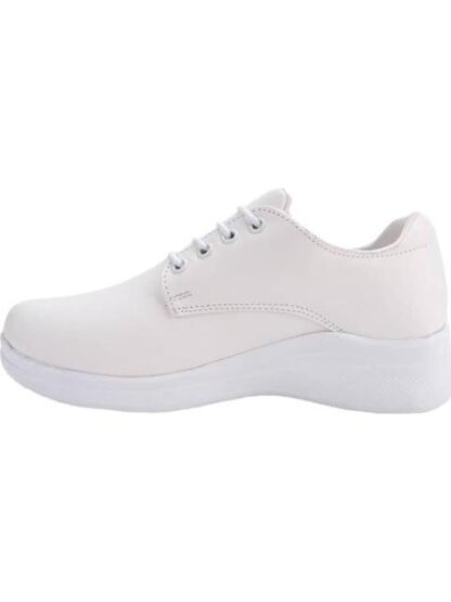 ZAPATO DE SERVICIO CON AGUJETA BLANCO SHOSH CONFORT - Image 5
