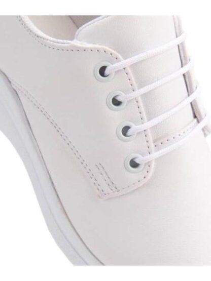 ZAPATO DE SERVICIO CON AGUJETA BLANCO SHOSH CONFORT - Image 6