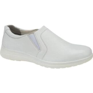 ZAPATO DE SERVICIO DE PIEL BLANCO FLEXI