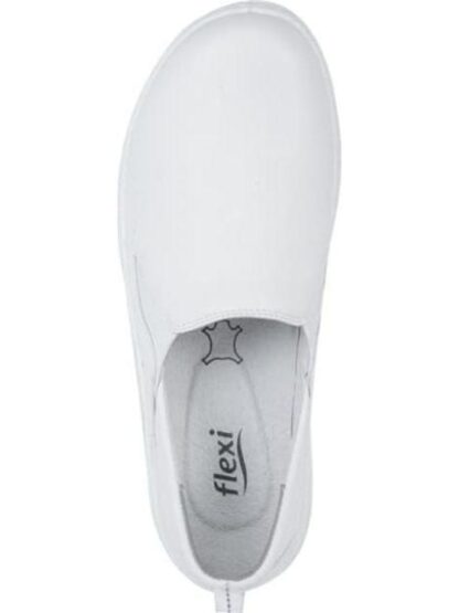 ZAPATO DE SERVICIO DE PIEL BLANCO FLEXI - Image 3