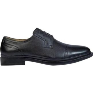 ZAPATO DERBY PIEL BORREGO NEGRO CALZADO PAZSTOR