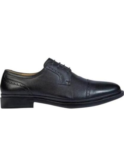 ZAPATO DERBY PIEL BORREGO NEGRO CALZADO PAZSTOR