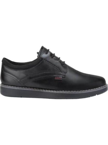 ZAPATO ESCOLAR DE PIEL NEGRO COLOSO
