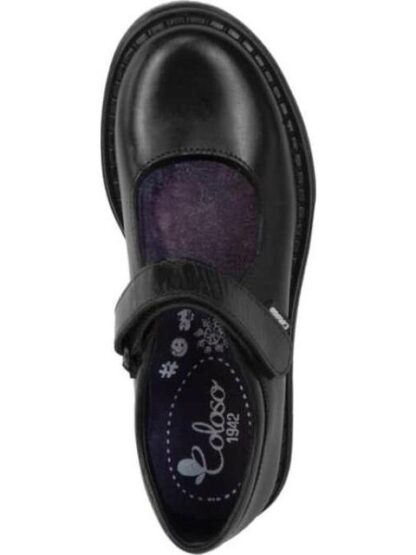 ZAPATO ESCOLAR DE PIEL NEGRO COLOSO - Image 3