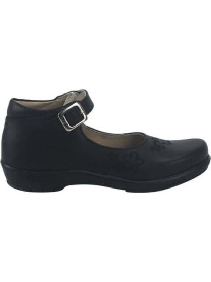 ZAPATO ESCOLAR DE PIEL NEGRO DOGI