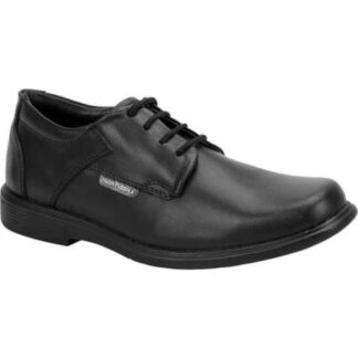 ZAPATO ESCOLAR DE PIEL NEGRO HUSH PUPPIES1