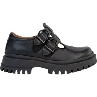 ZAPATO ESCOLAR DE PIEL NEGRO VAVITO