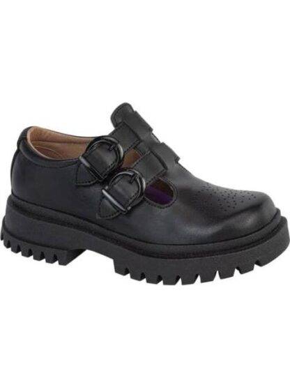 ZAPATO ESCOLAR DE PIEL NEGRO VAVITO - Image 2
