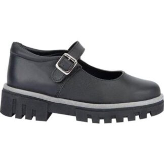 ZAPATO ESCOLAR DE PIEL NEGRO VIVIS SHOES KIDS