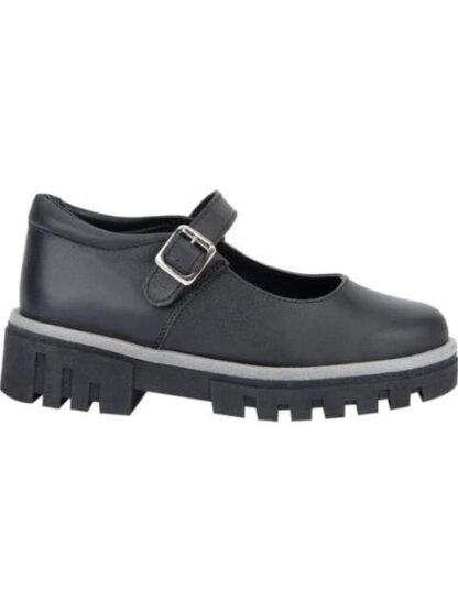 ZAPATO ESCOLAR DE PIEL NEGRO VIVIS SHOES KIDS