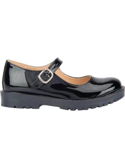 ZAPATO ESCOLAR DE PIEL NEGRO VIVIS SHOES KIDS