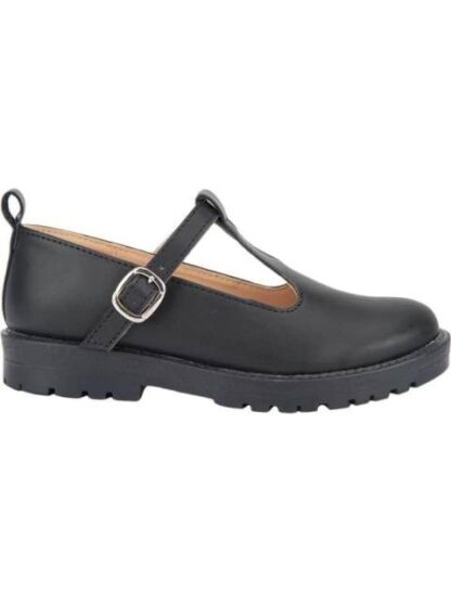ZAPATO ESCOLAR DE PIEL NEGRO VIVIS SHOES KIDS