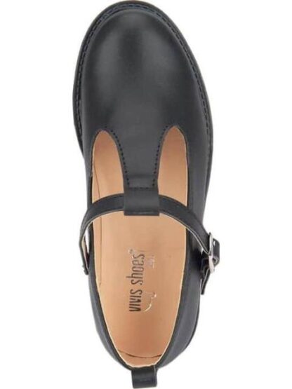 ZAPATO ESCOLAR DE PIEL NEGRO VIVIS SHOES KIDS - Image 3