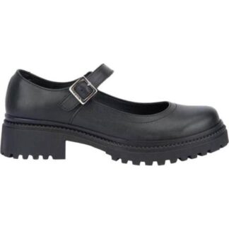ZAPATO ESCOLAR DE PIEL NEGRO YU YIN