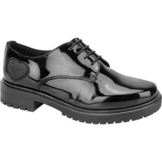 ZAPATO ESCOLAR PIEL NEGRO VI LINE FASHION