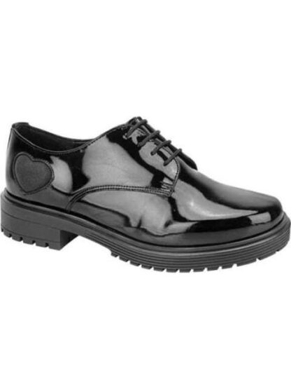 ZAPATO ESCOLAR PIEL NEGRO VI LINE FASHION