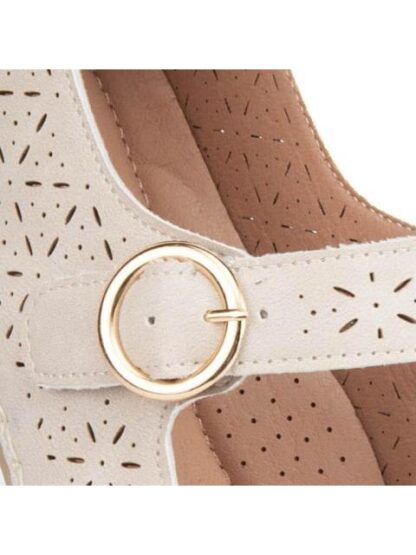 ZAPATO PERFORADO BEIGE SHOSH - Image 6