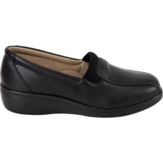 ZAPATO PIE DIEBETICO DE PIEL NEGRO BIO SHOES