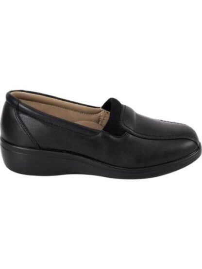 ZAPATO PIE DIEBETICO DE PIEL NEGRO BIO SHOES