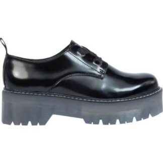 ZAPATO SUELA TRASLUCIDA NEGRO VI LINE FASHION