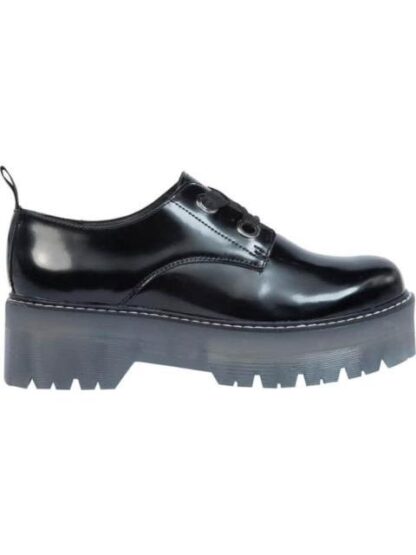 ZAPATO SUELA TRASLUCIDA NEGRO VI LINE FASHION