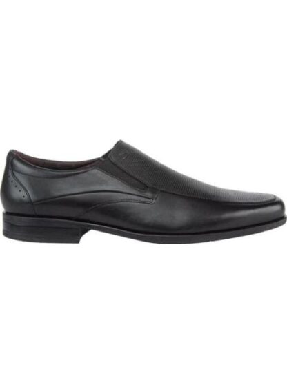 ZAPATO VESTIR MOCASIN NEGRO FLEXI