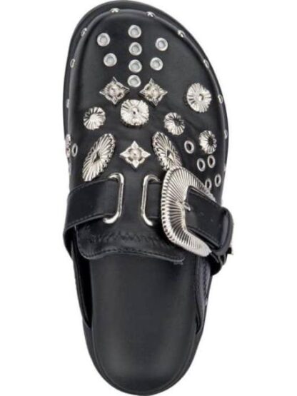 ZAPATO ZUECO CON ESTOPEROLES NEGRO BELINDA PEREGRIN - Image 3