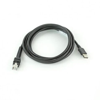 ZEBRA CABLE DE PODER USB A MACHO - RJ-45 MACHO 2 METROS NEGRO PARA ZEBRA LI36X8