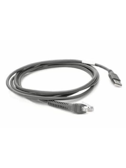 ZEBRA CABLE USB MACHO - EAS MACHO 2.1 METROS NEGRO