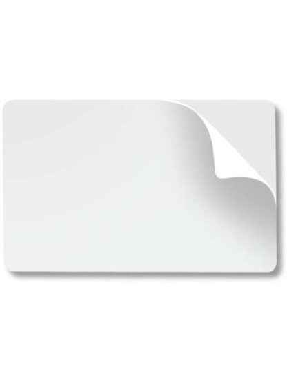 ZEBRA TARJETAS ADHESIVAS DE PVC PARA CREDENCIALES PREMIER CON ADHESIVO 500 PIEZAS - Image 2