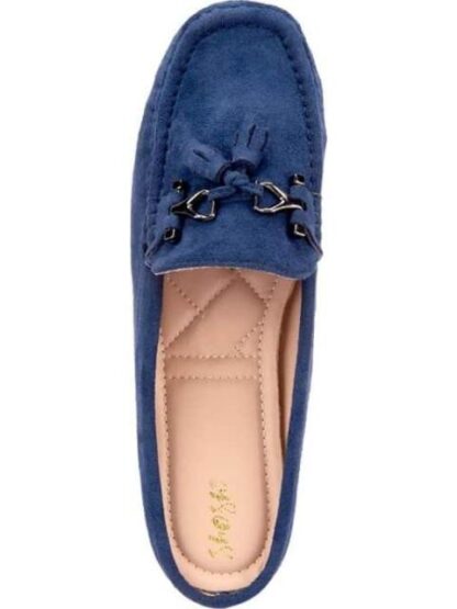 ZUECO CON HERRAJE AZUL MARINO SHOSH - Image 3