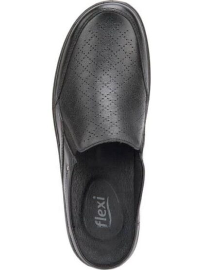 ZUECO DE PIEL NEGRO FLEXI - Image 3