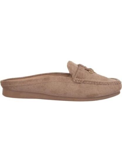 ZUECO TIRAS TAUPE SHOSH