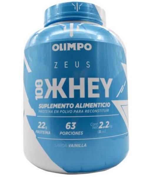 100 WHEY PROTEIN VAINILLA 2.2 KG OLIMPO