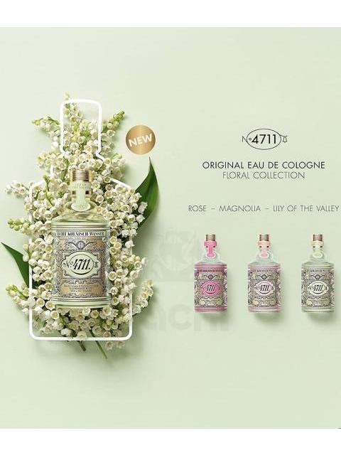 4711 LILY OF THE VALLEY FLORAL EDC NATURAL SPRAY 100ML - Image 3