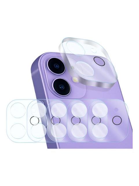 5PZ MICA PROTECTORA ADHESIVA PARA LENTE CAMARA PARA IPHONE 12 A2172 CRISTAL TEMPLADO 9H RESISTENTE A GOLPES Y RAYONES FACIL INSTALACION Y TRANSPARENCIA TOTAL