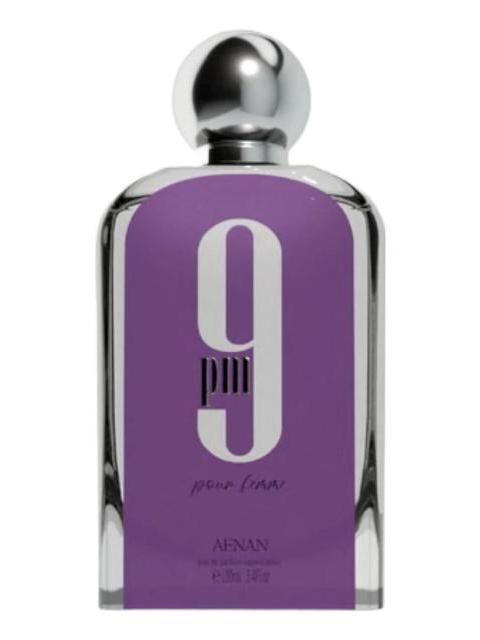 9PM POUR FEMME AFNAN EDP 100 ML SPRAY ( PURPLE) MUJER - Image 3