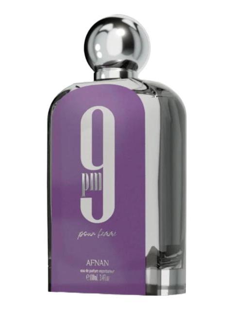 9PM POUR FEMME AFNAN EDP 100 ML SPRAY ( PURPLE) MUJER - Image 4