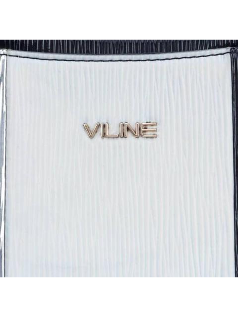 BOLSA SATCHEL CON BLOQUES DE COLORES NEGRO VI LINE - Image 4