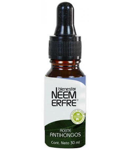 ACEITE ANTIHONGOS 30 ML NEEM ERFRE