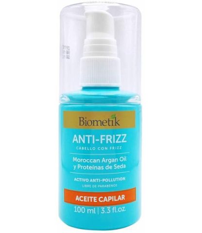 ACEITE CAPILAR ANTI FRIZZ 100 ML BIOMETIK