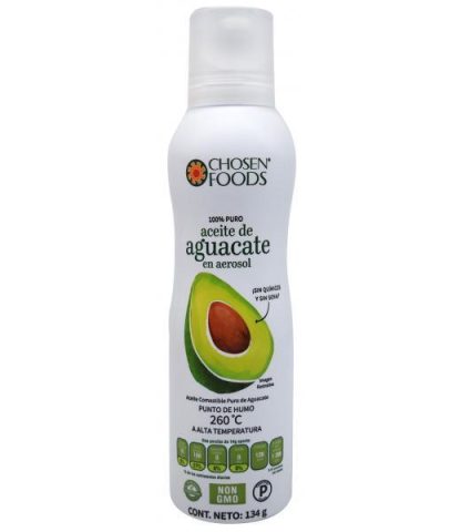 ACEITE DE AGUACATE SPRAY 146 ML CHOSEN FOODS
