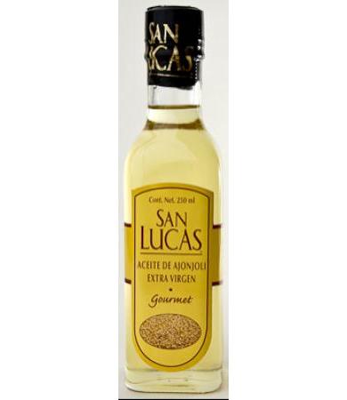ACEITE DE AJONJOLI EXTRA VIRGEN 250 ML SAN LUCAS