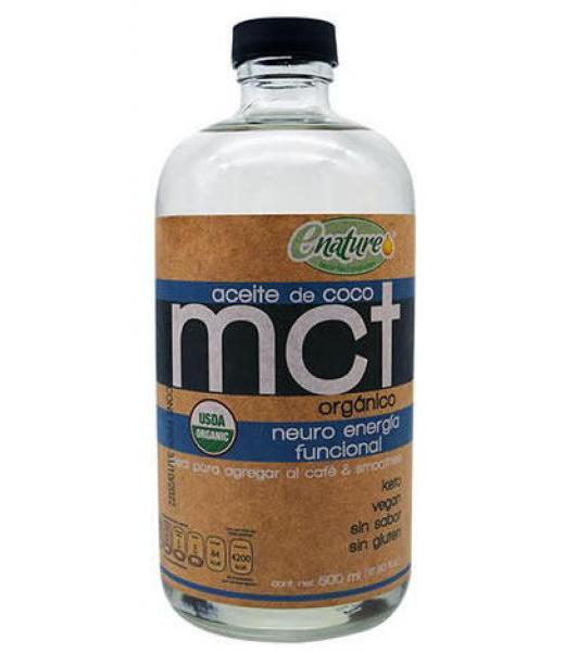 ACEITE DE COCO MCT ORGANICO 500 ML E-NATURE