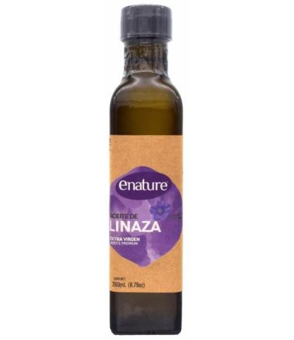 ACEITE DE LINAZA EXTRA VIRGEN 260 ML E-NATURE