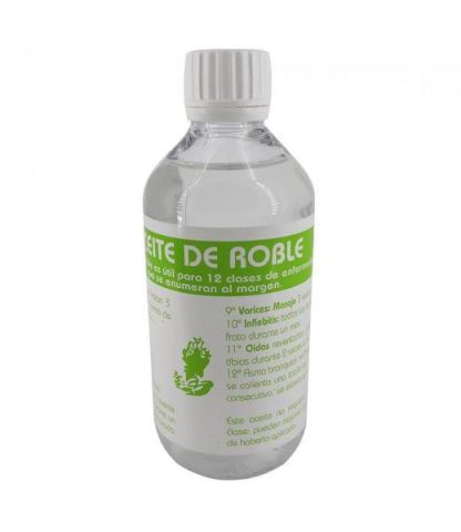 ACEITE DEL ROBLE ( 250 ML ) MASAJE PARA DOLORES MUSCULARES MEGAMIX