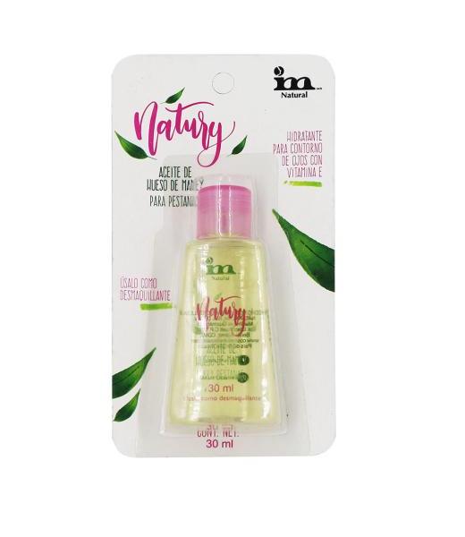 ACEITE FORTALECEDOR DE PESTAÑAS NATURY BLISTER 30 ML HUMECTA-SUAVI I.M. COSMETOBELLEZA NATURAL